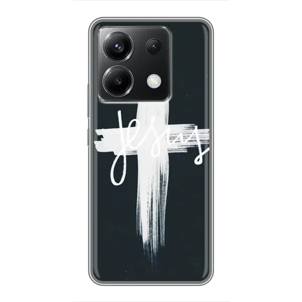 Чехол с принтом «Иисус» для Xiaomi POCO X6 5G