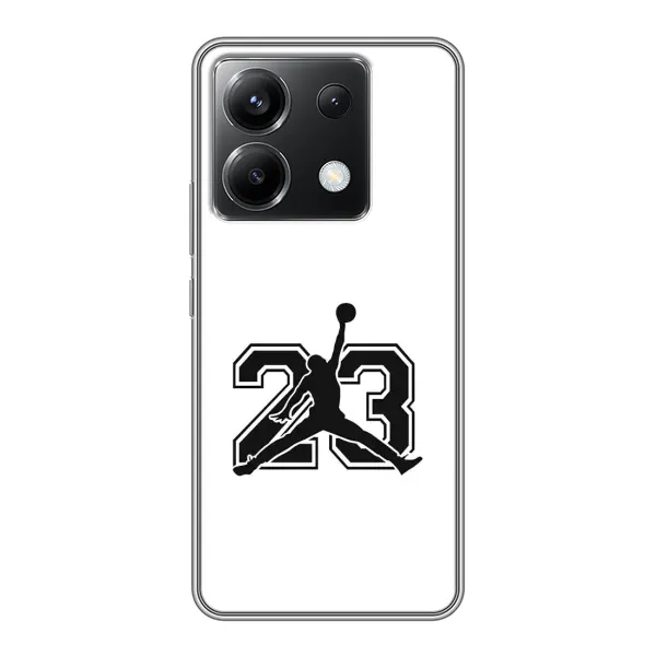 Чехол с принтом «Jordan 23» для Xiaomi POCO X6 5G