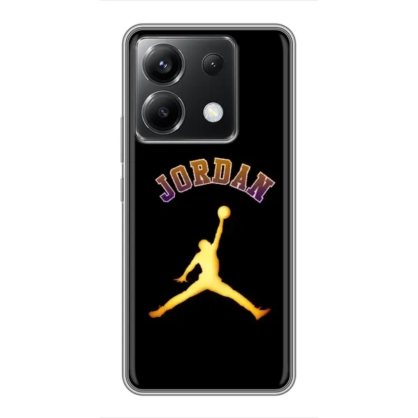 Чехол с принтом «Jordan Gold» для Xiaomi POCO X6 5G
