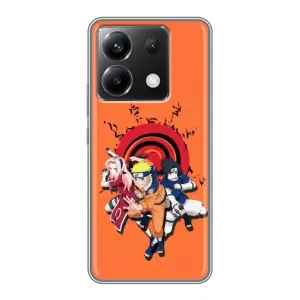 Naruto Anime Чохли для Сяомі ПОКО ІКС 6 5Ж (AlphaPrint) (команда Наруто)