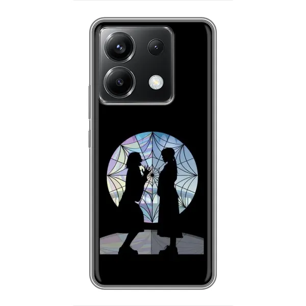 Чехол с принтом «комната Уэнздей» для Xiaomi POCO X6 5G