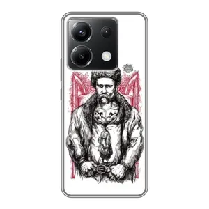 Чохли для Xiaomi POCO X6 5G с принтом Тараса Шевченко (AlphaPrint) (Козак Шевченко)