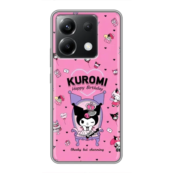 Чехол с принтом «KUROMI» для Xiaomi POCO X6 5G
