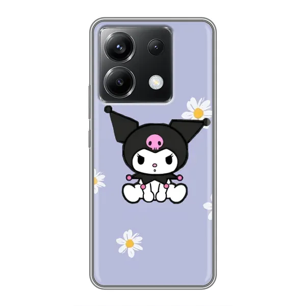 Чехол с принтом «Куроми в цветах» для Xiaomi POCO X6 5G
