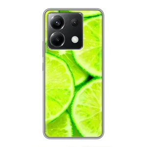 Чохли з фруктами для Xiaomi POCO X6 5G (VPrint) (Лайм)