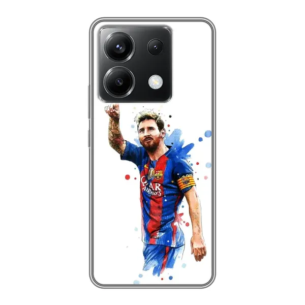 Чехол с принтом «Лео Месси» для Xiaomi POCO X6 5G