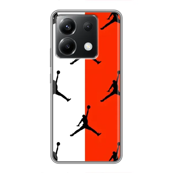 Чехол с принтом «Лого Джордан» для Xiaomi POCO X6 5G