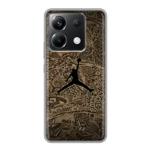 Чехлы для Xiaomi POCO X6 5G - с картинкой JORDAN (AlphaPrint)