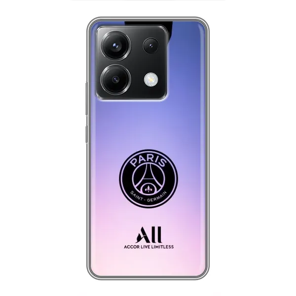 Чохол з принтом «лого PSG» для Xiaomi POCO X6 5G Чохол з принтом «лого PSG» для Xiaomi POCO X6 5G