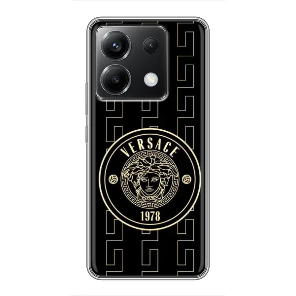 Чохол з принтом «Лого Версаче» для Xiaomi POCO X6 5G