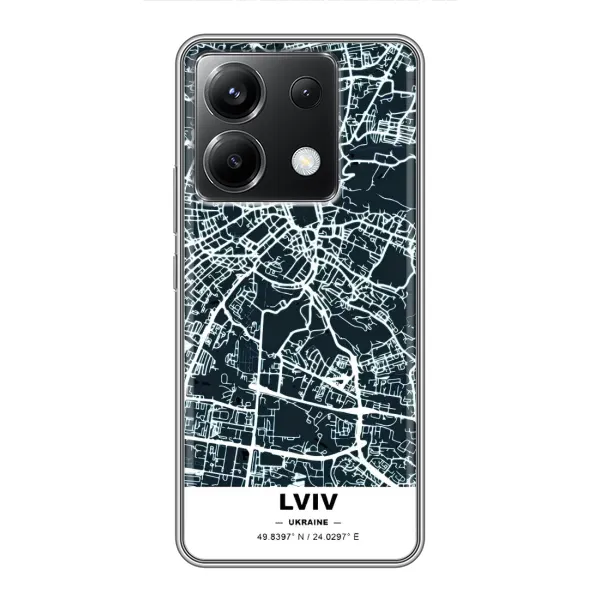 Чохол з принтом «Львів» для Xiaomi POCO X6 5G