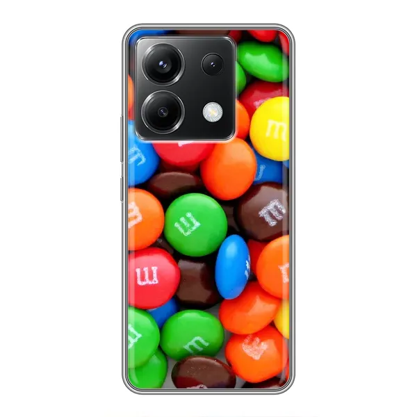 Чохол з принтом «MM's» для Xiaomi POCO X6 5G