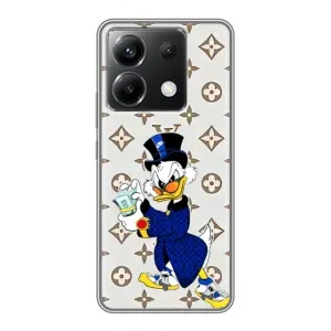 Чехли для Xiaomi POCO X6 5G - Скрудж МакДак Louis Vuitton (PREMIUMPrint) (Макдак на стилі)
