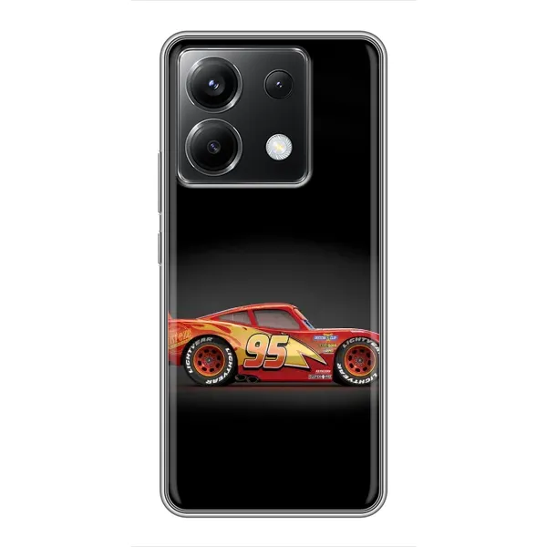 Чехол с принтом «Маквин номер 95» для Xiaomi POCO X6 5G