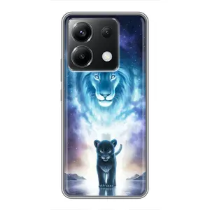 Чохол з картинкою ЛЕВ для Xiaomi POCO X6 5G (VPrint) (Маленький лев)