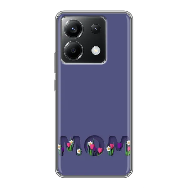 Чохол з принтом «Мама в квітах» для Xiaomi POCO X6 5G