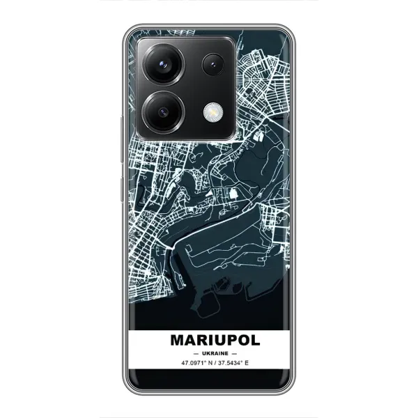 Чохол з принтом «Маріуполь» для Xiaomi POCO X6 5G