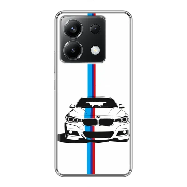 Чохол з принтом «Машина БМВ» для Xiaomi POCO X6 5G