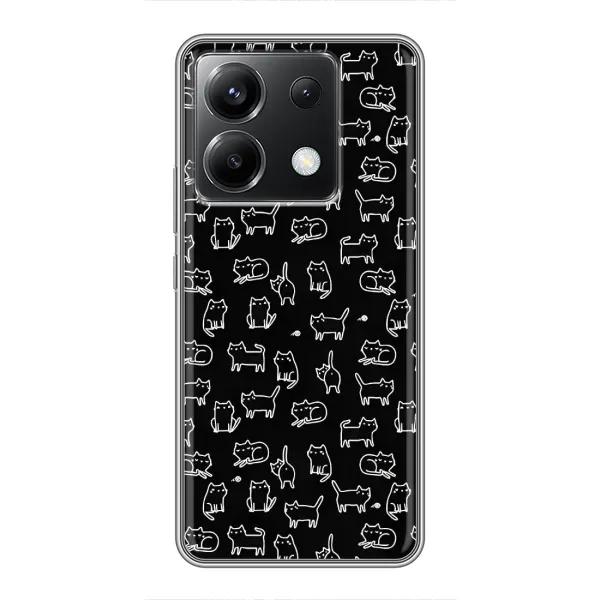 Чехол с принтом «Меленькие котики» для Xiaomi POCO X6 5G