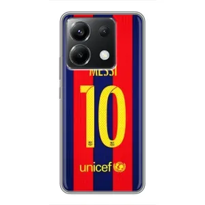 Чохли Мессі для Xiaomi POCO X6 5G (AlphaPrint) (Messi Barca 10)