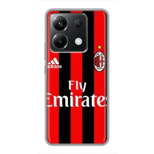 Чохли для Xiaomi POCO X6 5G (VPrint) - Футбольні клуби (Milan)