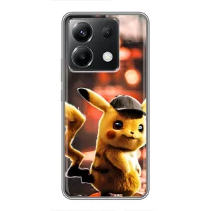 Чехол с Пикачу на Xiaomi POCO X6 5G (Милый Пикачу)
