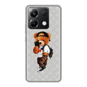 Бренднові Чохли для Xiaomi POCO X6 5G - (PREMIUMPrint) (Ведмедик Луі)
