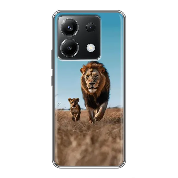 Чохол з принтом «Мусафа та Сімба» для Xiaomi POCO X6 5G