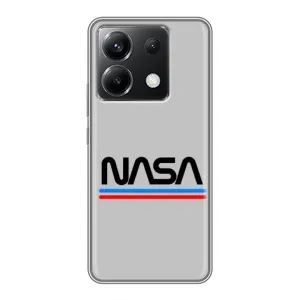 Чехол NASA для Xiaomi POCO X6 5G (AlphaPrint) (NASA)