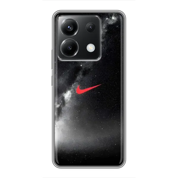 Чехол с принтом «Найк красный» для Xiaomi POCO X6 5G Чехол с принтом «Найк красный» для Xiaomi POCO X6 5G