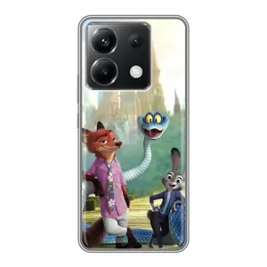 Чохол Зоотрополіс на Xiaomi POCO X6 5G (Герої мультфільму Зоотрополіс)