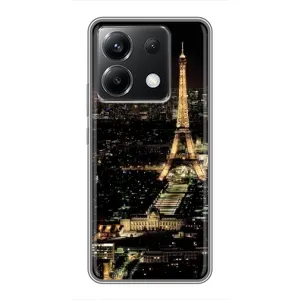 Чохол Ейфелева Вежа Xiaomi POCO X6 5G - (AlphaPrint) (Нічний Париж)