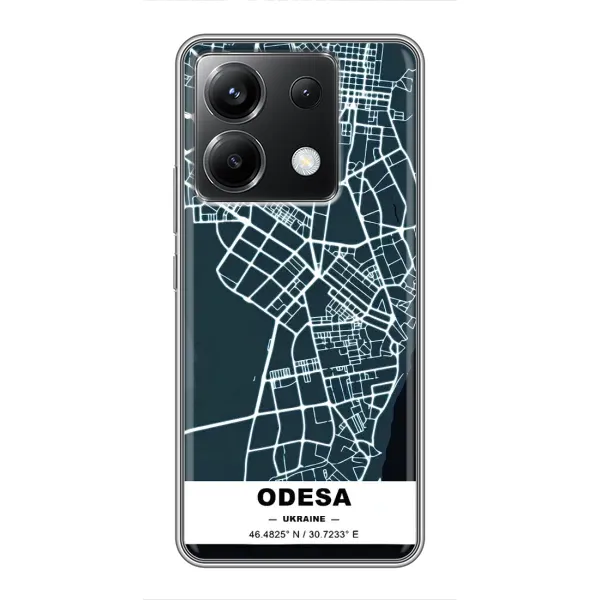 Чохол з принтом «Одеса» для Xiaomi POCO X6 5G