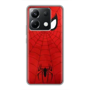 Чохол з людиною павуком для Xiaomi POCO X6 5G - (AlphaPrint) (Павук (Марвел))