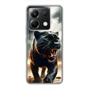 Чохол з принтом «Чорна пантера» для Xiaomi POCO X6 5G