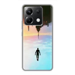Чохол з людиною павуком для Xiaomi POCO X6 5G - (AlphaPrint) (Людина павук)