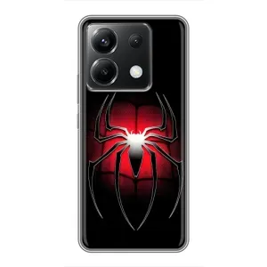 Чохол з людиною павуком для Xiaomi POCO X6 5G - (AlphaPrint) (Паук марвел)