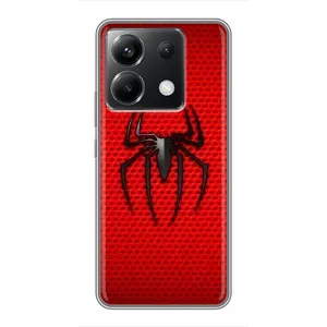 Чохол з людиною павуком для Xiaomi POCO X6 5G - (AlphaPrint) (Павук Марвел)