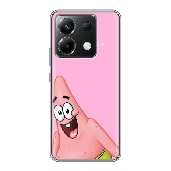 Чехол с принтом «Персонаж Патрик» для Xiaomi POCO X6 5G