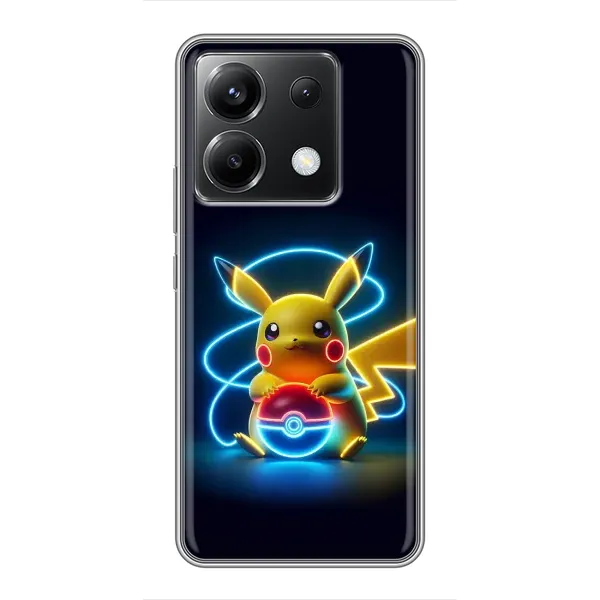 Чехол с принтом «Покемон» для Xiaomi POCO X6 5G