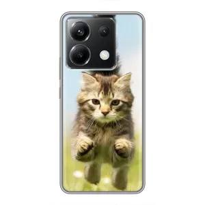 Чохли з Котиками для Xiaomi POCO X6 5G (VPrint) (Прижок кота)