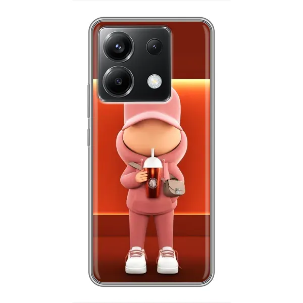 Чохол з принтом «З Кавою» для Xiaomi POCO X6 5G