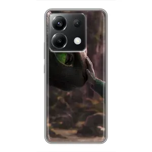 Чохол як приборкати дракона на Xiaomi POCO X6 5G (Сцена з драконом)