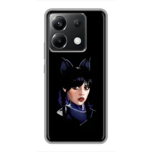Чехлы Венсдей на Xiaomi POCO X6 5G Уэнсдей (AlphaPrint)
