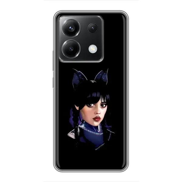 Чехол с принтом «серьезная Уэнздей» для Xiaomi POCO X6 5G