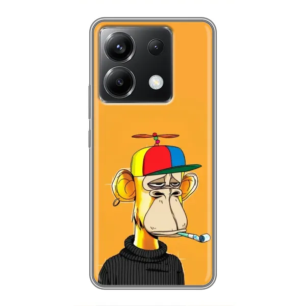 Чехол с принтом «Скучающая Обезьяна NFT» для Xiaomi POCO X6 5G
