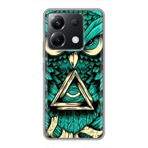 Чохол з пташками на Xiaomi POCO X6 5G (VPrint) (Сова з оком)
