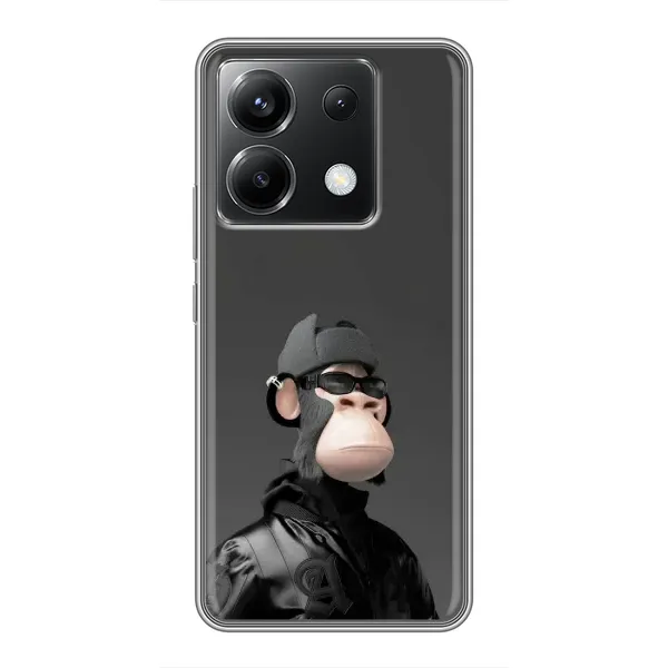 Чехол с принтом «стильная обезьяна NFT» для Xiaomi POCO X6 5G