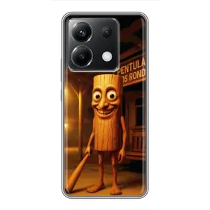 Чехол с мемом Тралалело тралала на Xiaomi POCO X6 5G (Тунг тунг сахур)