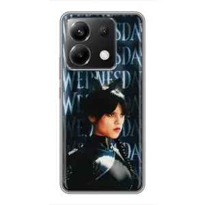 Чохли Венсдей на Xiaomi POCO X6 5G Уенсдей (AlphaPrint) (Венздей кішка)